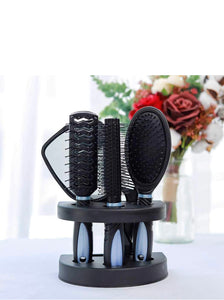 5Pcs Hair Brush and Comb Set for Women and Men