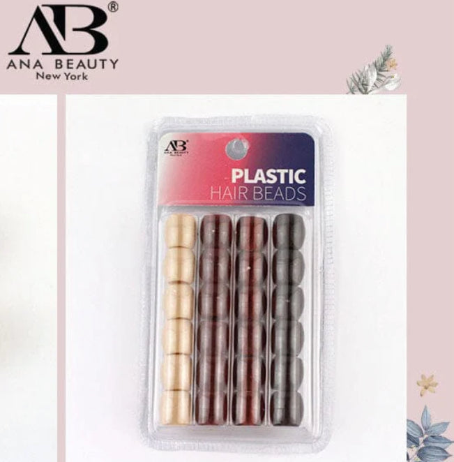 MIX BROWN PLASTIC BEADS #ABD0820A