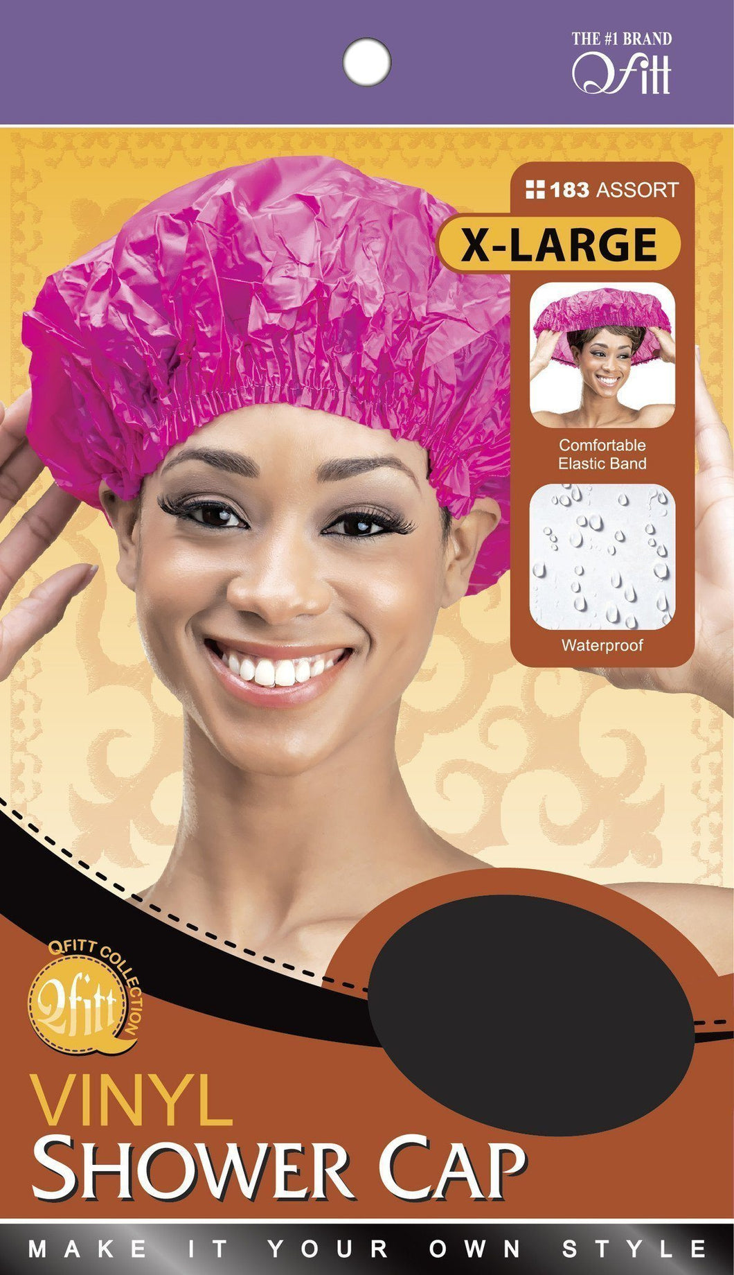 Elastic Re usable Shower cap