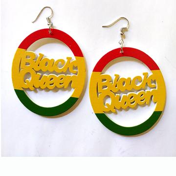 BLACK QUEEN RASTA Earrings