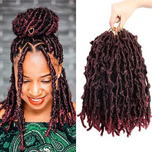 Soft Butterfly Locs Pre Looped Distressed Crotchet Hair 12inch, 20 Strands Per Pack